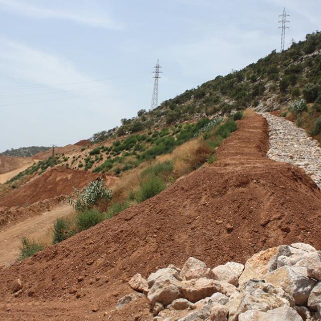 Levantamiento Topográfico y Formación de drenajes en Anoia