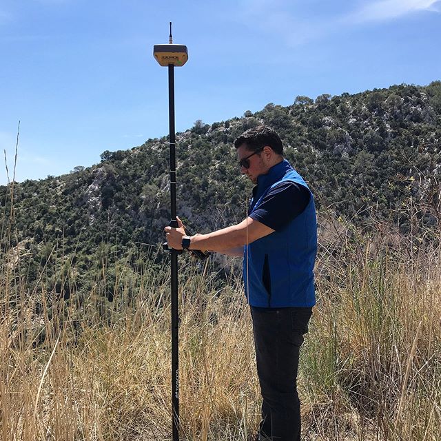 Levantamiento Topográfico y Formación de drenajes en Anoia