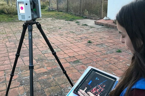 Escaneado 3D de una Masía en Anoia