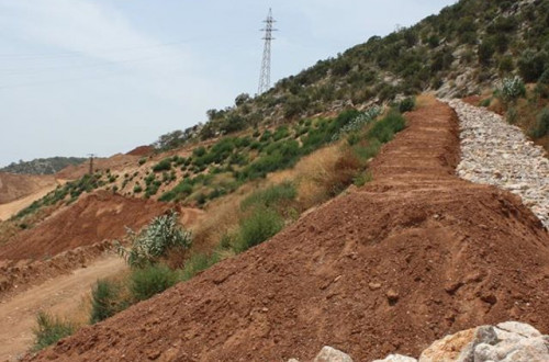 Levantamiento Topográfico y Formación de drenajes en Anoia
